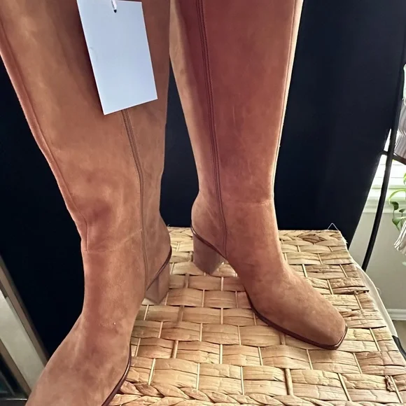 ANTONIO MELANI Brown Knee Boots - Picture 4 of 4